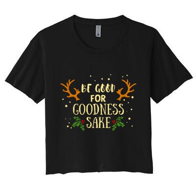 Be Good For Goodness Sake Crop Top