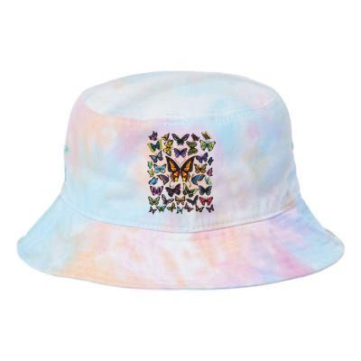 Butterfly Gift For Men Women Butterfly Lover Collection Tie Dye Newport Bucket Hat