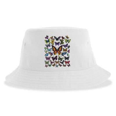 Butterfly Gift For Men Women Butterfly Lover Collection Sustainable Bucket Hat