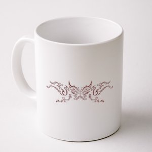 Butterfly Grunge Fairycore Aesthetic Tattoo Goth Coffee Mug