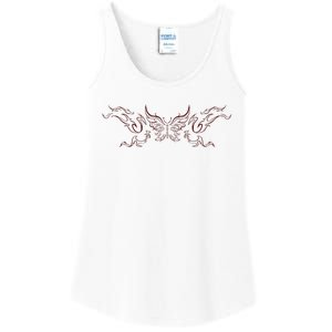 Butterfly Grunge Fairycore Aesthetic Tattoo Goth Ladies Essential Tank