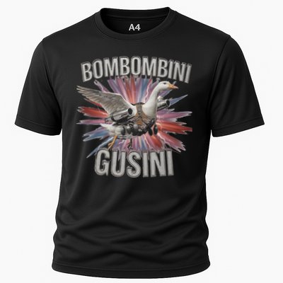 Bombombini Gusini Funny Italian Brainrot Meme Bootleg Performance Shirt