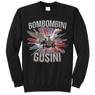 Bombombini Gusini Funny Italian Brainrot Meme Bootleg Sweatshirt