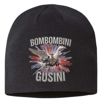 Bombombini Gusini Funny Italian Brainrot Meme Bootleg Sustainable Beanie