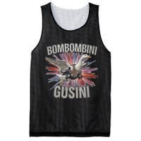 Bombombini Gusini Funny Italian Brainrot Meme Bootleg Mesh Reversible Basketball Jersey Tank