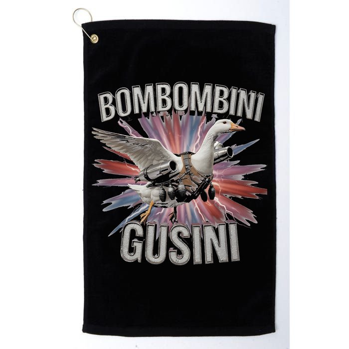 Bombombini Gusini Funny Italian Brainrot Meme Bootleg Golf Towel