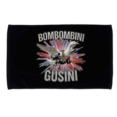 Bombombini Gusini Funny Italian Brainrot Meme Bootleg Microfiber Hand Towel