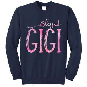 Blessed Gigi For Grandma Christmas Tall Sweatshirt