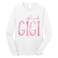 Blessed Gigi For Grandma Christmas Long Sleeve Shirt