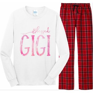 Blessed Gigi For Grandma Christmas Long Sleeve Pajama Set