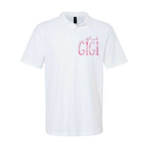 Blessed Gigi For Grandma Christmas Softstyle Adult Sport Polo