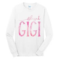 Blessed Gigi For Grandma Christmas Tall Long Sleeve T-Shirt