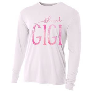 Blessed Gigi For Grandma Christmas Cooling Performance Long Sleeve Crew