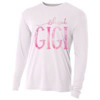 Blessed Gigi For Grandma Christmas Cooling Performance Long Sleeve Crew