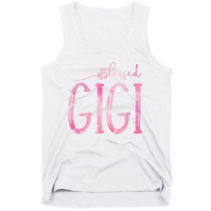 Blessed Gigi For Grandma Christmas Tank Top