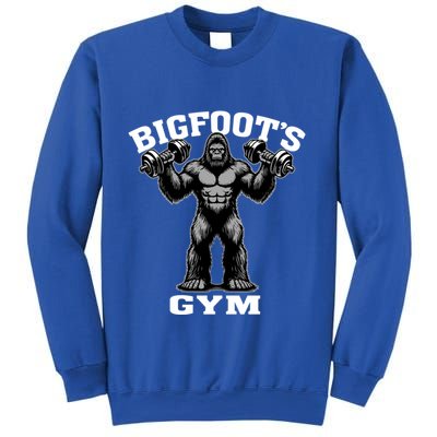 Bigfoot Gym Funny Sasquatch Bodybuilding Weightlifting Meaningful Gift Sweatshirt