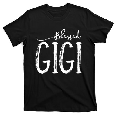 Blessed Gigi For Grandma Mothers Day Christmas T-Shirt