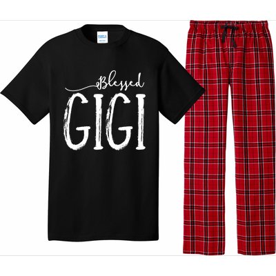 Blessed Gigi For Grandma Mothers Day Christmas Pajama Set