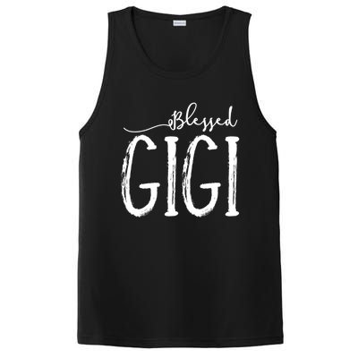 Blessed Gigi For Grandma Mothers Day Christmas PosiCharge Competitor Tank