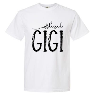 Blessed Gigi For Grandma Mothers Day Christmas Garment-Dyed Heavyweight T-Shirt