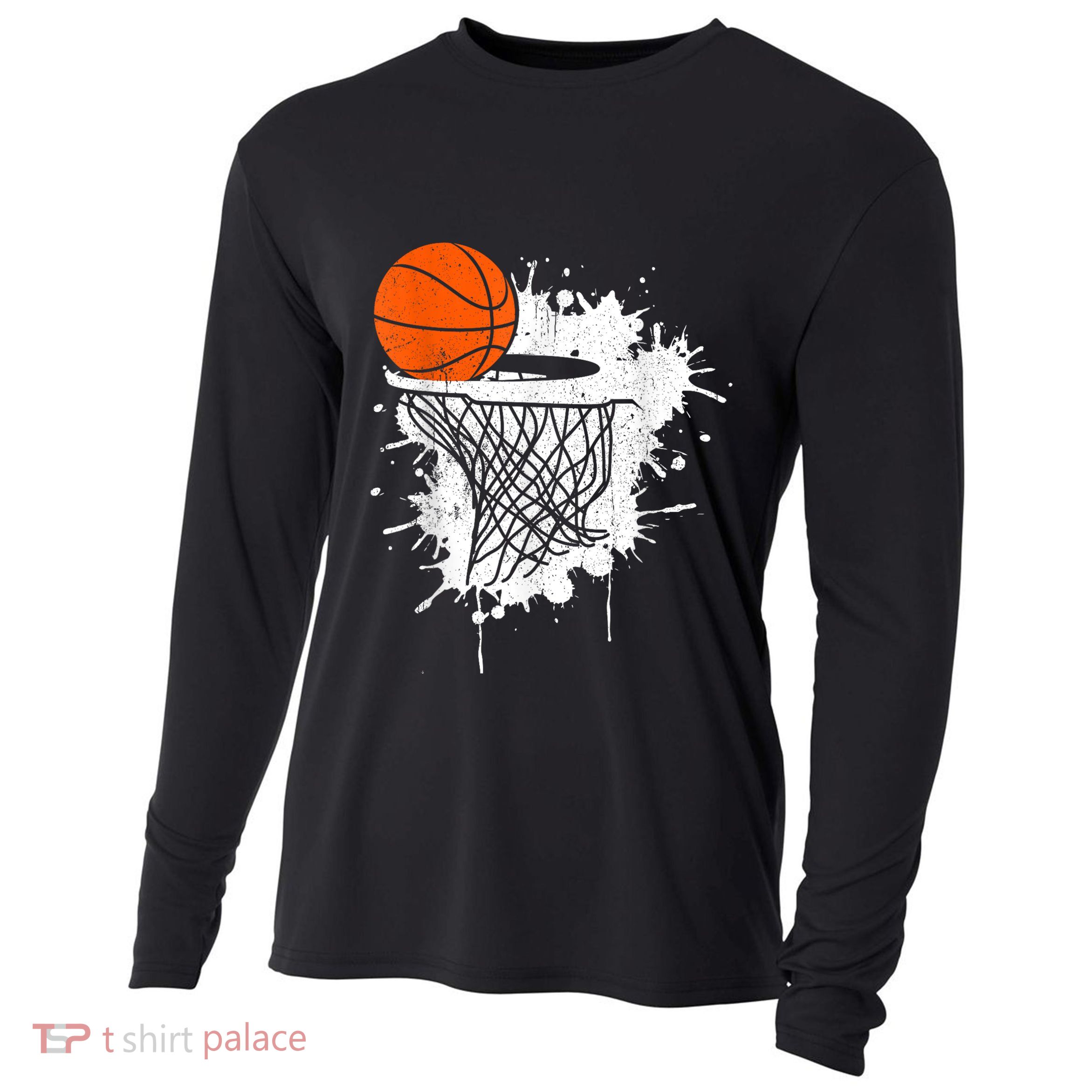 Basketball Gift For Coach Player Baller Cooling Performance Long Sleeve Crew