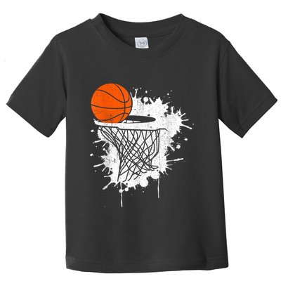 Basketball Gift For Coach Player Baller Toddler T-Shirt