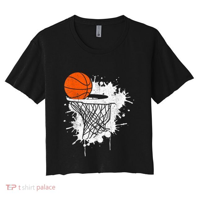 Basketball Gift For Coach Player Baller Crop Top
