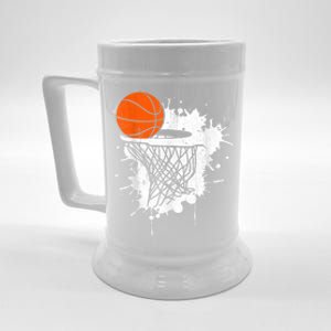 Basketball Gift For Coach Player Baller Beer Stein