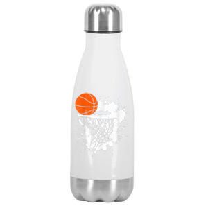 Basketball Gift For Coach Player Baller Stainless Steel Insulated Water Bottle