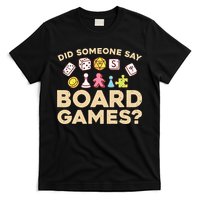 Board Games for Game Enthusiasts T-Shirt