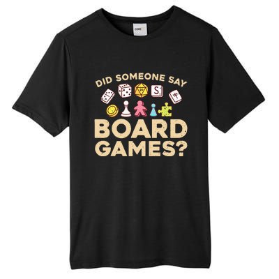 Board Games for Game Enthusiasts Tall Fusion ChromaSoft Performance T-Shirt