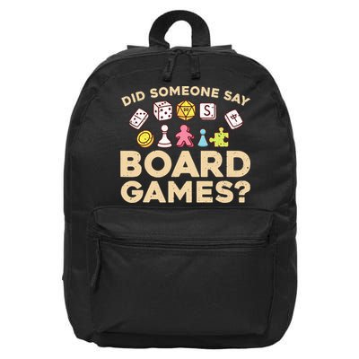 Board Games for Game Enthusiasts 16 in Basic Backpack