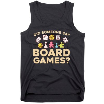 Board Games for Game Enthusiasts Tank Top