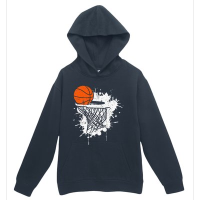 Basketball Gift For Coach Player Urban Pullover Hoodie