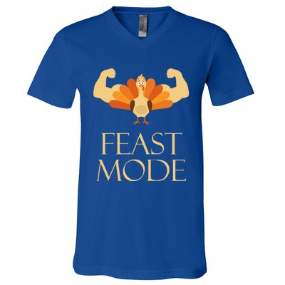 Best Gift For Thanksgiving Day Outfit Feast Mode Gift V-Neck T-Shirt