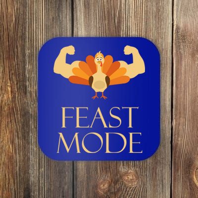 Best Gift For Thanksgiving Day Outfit Feast Mode Gift Coaster