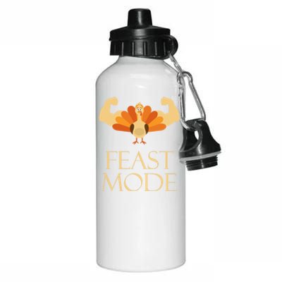 Best Gift For Thanksgiving Day Outfit Feast Mode Gift Aluminum Water Bottle