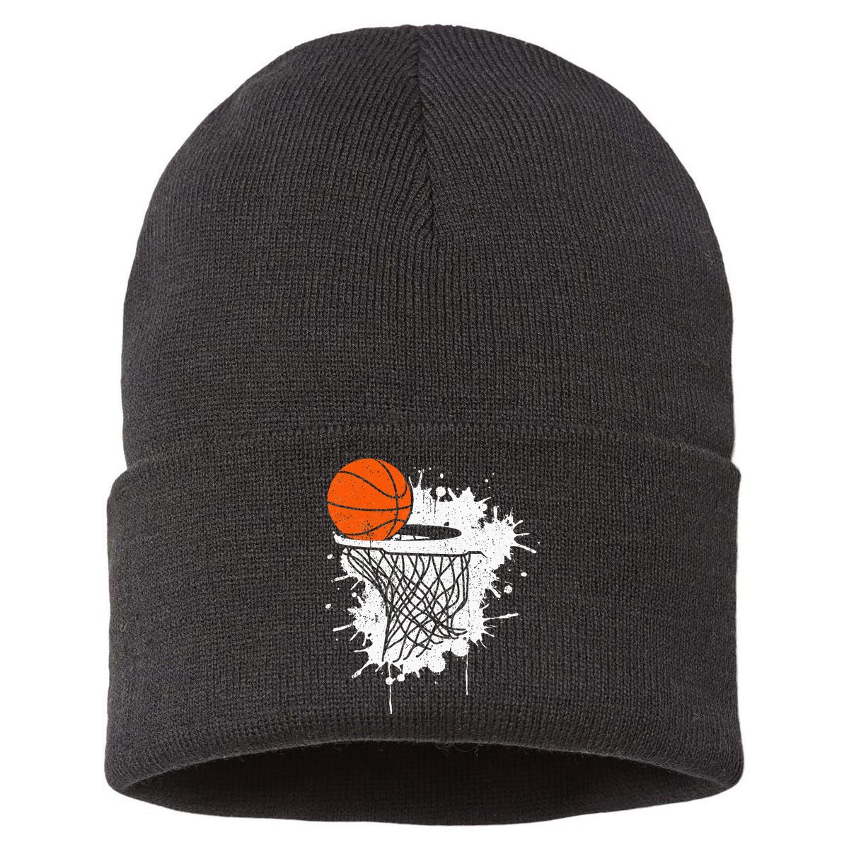 Basketball Gift For Coach Player Men Baller Sustainable Knit Beanie