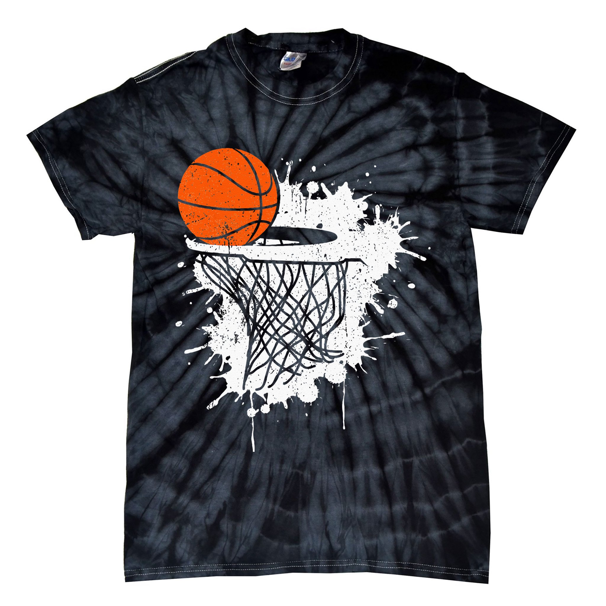 Basketball Gift For Coach Player Men Baller Tie-Dye T-Shirt