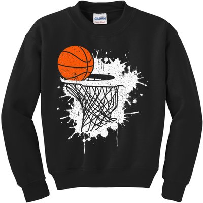Basketball Gift For Coach Player Men Baller Kids Sweatshirt
