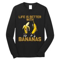 Banana Gift For Men Women Boy Girl Kids Banana Fruit Lover Long Sleeve Shirt