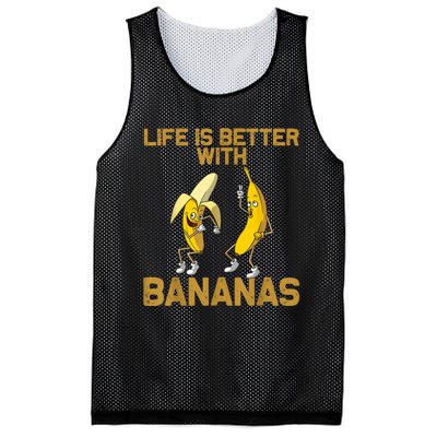 Banana Gift For Men Women Boy Girl Kids Banana Fruit Lover Mesh Reversible Basketball Jersey Tank