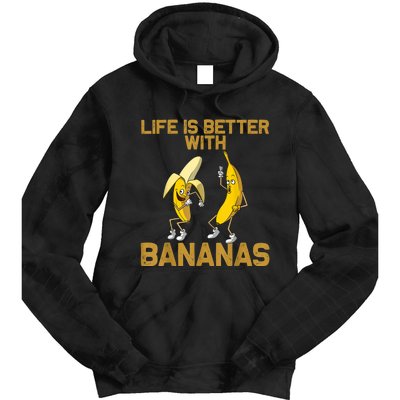 Banana Gift For Men Women Boy Girl Kids Banana Fruit Lover Tie Dye Hoodie