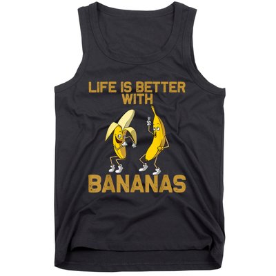 Banana Gift For Men Women Boy Girl Kids Banana Fruit Lover Tank Top