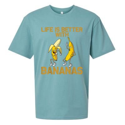 Banana Gift For Men Women Boy Girl Kids Banana Fruit Lover Sueded Cloud Jersey T-Shirt