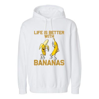 Banana Gift For Men Women Boy Girl Kids Banana Fruit Lover Garment-Dyed Fleece Hoodie