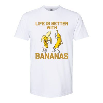 Banana Gift For Men Women Boy Girl Kids Banana Fruit Lover Softstyle CVC T-Shirt