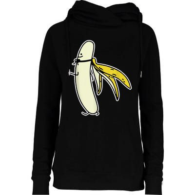 Banana Gift For Men Women Boy Girl Kids Banana Fruit Lover Womens Funnel Neck Pullover Hood