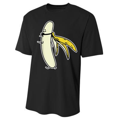 Banana Gift For Men Women Boy Girl Kids Banana Fruit Lover Performance Sprint T-Shirt