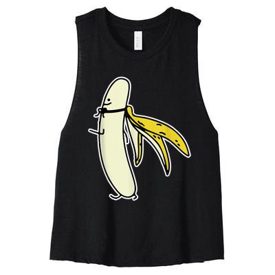 Banana Gift For Men Women Boy Girl Kids Banana Fruit Lover Women's Racerback Cropped Tank